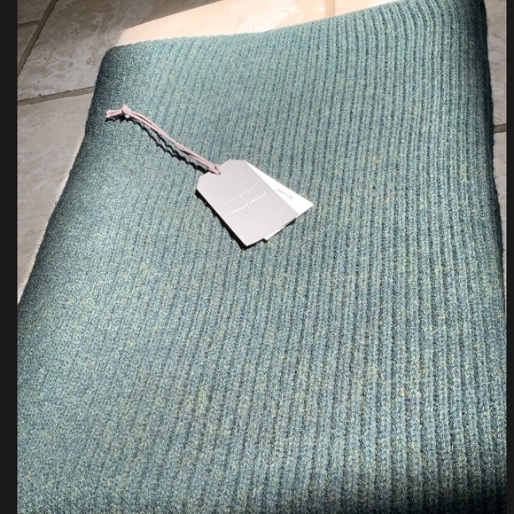 Topman Wool Scarf (Deep Green) - Picture 2 of 5